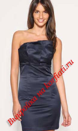 выкройка платья корсета