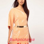 Выкройка платье кимоно